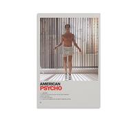 ICHU American Psycho Movie Poster Decorative Painting Canvas Wall Posters And Art Picture Print Modern Family Bedroom Decor Posters 24x36inch(60x90cm)