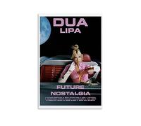 ICHU Future Nostalgia - Dua Lipa Poster Decorative Painting Canvas Wall Posters And Art Picture Print Modern Family Bedroom Decor Posters 12x18inch(30x45cm)