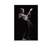 ICHU Jaco_Pastorius Poster Decorative Painting Canvas Wall Posters And Art Picture Print Modern Family Bedroom Decor Posters 24x36inch(60x90cm)