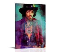 ICHU Jimi Hendrix 1968 Poster Decorative Painting Canvas Wall Posters And Art Picture Print Modern Family Bedroom Decor Posters 08x12inch(20x30cm)