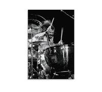 ICHU John_Bonham Poster Decorative Painting Canvas Wall Posters And Art Picture Print Modern Family Bedroom Decor Posters 12x18inch(30x45cm)
