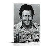 ICHU Pablo Escobar Poster Decorative Painting Canvas Wall Posters And Art Picture Print Modern Family Bedroom Decor Posters 08x12inch(20x30cm)