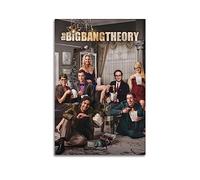 ICHU The Big Bang Theory Fanart Poster Decorative Painting Canvas Wall Posters And Art Picture Print Modern Family Bedroom Decor Posters 20x30inch(50x75cm)