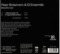 ICI ENSEMBLE/PETER BR”TZMANN - BEAUTIFUL LIES [DIGIPAK] NEW CD