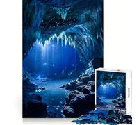 Icicles in A Cave 1000 Pieces Jigsaws Adults Puzzles Gifts Cognitive Boost Serene Game Fun Play Great Gift (50x75cm)