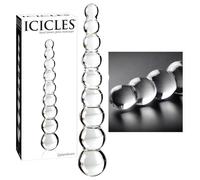Icicles Sapphire Spiral Dildo Dildo Anal - Icicles