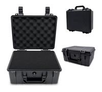 ICIMBI 11in x 9in x 5in Waterproof Hard Case with Customizable Pluck Foam Interior for Test Instruments Compact Cameras and Tools
