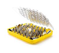 Icing Bags 52 Pcs Piping Tips, Cookie Icing Tip Decorating Kit with Storage Box Baking Tools for Buttercream Cookie 100 Bags Cake Decorating