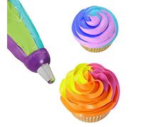Icing Piping Bag Nozzle Converter Tri-Color Cream Coupler Cake Decorating Tools Creative and Exquisite Workmanship Professional design