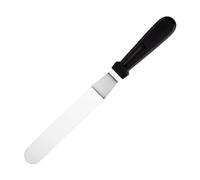 Icing Spatula, Professional Cake Angled Offset Spatula with 15cm Stainless Steel Blade - Thickened Frosting Knife with Durable Plastic Handle for Cake Decorating, Pastry & Baking