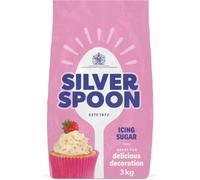 Icing Sugar - 3 kg Bag | Vegan, Halal & Kosher Friendly | Ultra-Fine Powdered Sugar | Perfect for Cakes, Frosting, Royal Icing, and desserts | Packed by Saras Foods UK