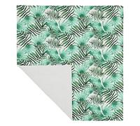 Ickle Bubba 2.5 Tog Cot Bed Quilt - Soft & Breathable Nursery Bedding with Quilted Embroidery, Double-Sided Design for Versatile Styling, 120x110cm (Rustic Safari)