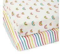 Ickle Bubba 2 Pack Fitted Cot Bed Sheets