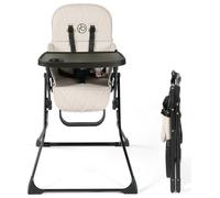 Ickle Bubba Flip Magic Fold Highchair - Pearl Grey, Grey