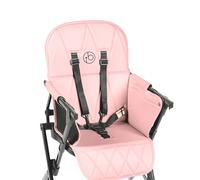 Ickle Bubba Flip Magic Fold Highchair Seat Cover - Chair Not Included (Blush Pink)