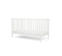 Ickle Bubba Hartley Classic Cot & Fibre Mattress - White