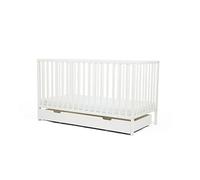 Ickle Bubba Hartley Classic Cot & Under Drawer - White