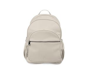 Ickle Bubba Lyra Luxury Changing Rucksack & Mat - Stylish Baby Backpack with Insulated Bottle Holders, 6 Pockets, Hidden Storage, Wet-Wipe Pouch, Adjustable Straps & Changing Pad (Stone)