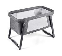 Ickle Bubba Mini Rocker Crib - Space Grey