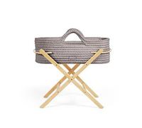 Ickle Bubba Nova Moses Basket & Stand - Tawny / Pine