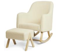 Ickle Bubba Roxby Nursery Chair and Stool - White