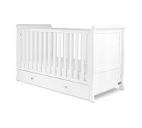 Ickle Bubba Snowdon Classic Cot Bed one White