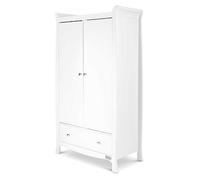 Snowdon Double 1 Drawer Wardrobe White