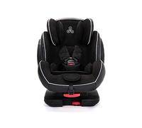 Ickle Bubba Solar ISOFIX Car Seat | Group 1-2-3 from 9kg to 36kg | Magnetic Buckle Closure, Top Tether | Reclining Car Seat | Black