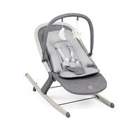 Ickle Bubba Stella Baby Rocker - Suitable from Birth to 9kg (Approx. 9 Months), Adjustable Bouncer with 3 Recline Positions, 5-Point Safety Harness, Breathable Mesh Liner, & Sensory Toys