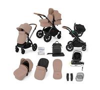 Ickle Bubba Stomp Luxe Travel System Nimbus Car Seat Spin ISOFIX Desert