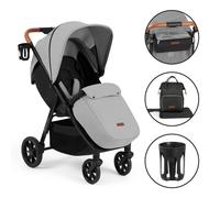 Ickle Bubba Stomp Stride Prime Stroller - Pearl Grey