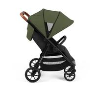 Ickle Bubba Stomp Stride Stroller (Woodland) - Birth to 22kg, Lightweight Multi-Terrain Pushchair with EVA Wheels, Extra-Large Seat, UPF 50+ Extendable Hood & Raincover