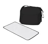 Ickle Bubba Stomp V2/V3 Baby Changing Bag & Mat - Spacious Nappy Bag with Adjustable Strap, Travel-Friendly Pockets & Foldable Changing Mat