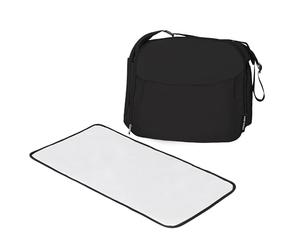 Ickle Bubba Stomp V2/V3 Baby Changing Bag & Mat - Spacious Nappy Bag with Adjustable Strap, Travel-Friendly Pockets & Foldable Changing Mat