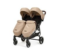 Ickle Bubba Venus Double Max Stroller (Biscuit)