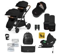 Ickle Bubba Virgo 14pc Isofix Travel System - Black