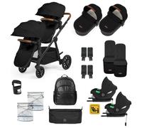 Ickle Bubba Virgo 18pc Isofix Travel System - Black
