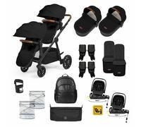 Ickle Bubba Virgo Twin Nimbus Spin Travel System - Black