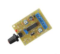 ICL8038 Function Signal Generator Module Kit - Sine, Square & Triangle Wave PCB Board for DIY Electronics, 12V DC Input, 50Hz-5kHz Frequency Range, Industrial