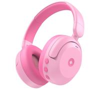 iClever BTH20 Active Noise Cancelling Headphones for Kids Airplane Travel | SafeSound Tech3.1, 60H Play Time, Type C, AUX Cable, Bluetooth5.4, Award Winning Durable Kids Headphones Wireless Tablet PC