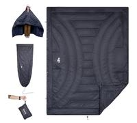 iClimb 3M Thinsulate Insulation Warm Camping Blanket Ultralight Compact (Dark Grey)