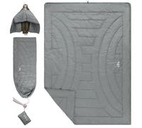 iClimb 3M Thinsulate Insulation Warm Camping Blanket Ultralight Compact (Light Grey)