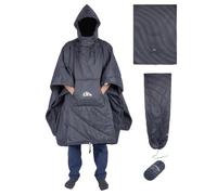 iClimb Hooded 3M Thinsulate Insulation Warm Camping Blanket Wearable Poncho Ultralight Compact