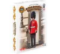 ICM 016001 1/16 World/Queen Guards Grenadier Plastic Model Kit