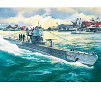 ICM 1:144 U-Boat Type IIB (1943) German Submarine Plastic Model Kit
