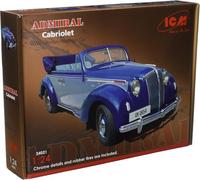 ICM 1:24 - Admiral Cabriolet WWII German Passenger Car
