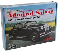 ICM 24023 Admiral Saloon WWII German Passenger Car 1:24 Car Model Kit
