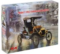 1:24 ICM KIT Model T 1912 Commercial Roadster American Car Kit ICM24016 Model