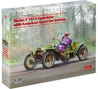 ICM 24026 1:24 Model T 1913 Speedster with American Sport Car Drivers