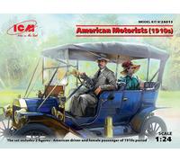 ICM 24013 American Motorists (1910s) 1:24 Figure Model Kit